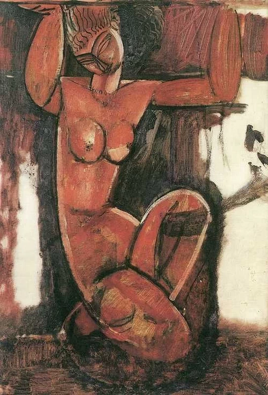 Amedeo Modigliani - Cariatide, Kunstsammlung Nordrhein, Westfalen in Düsseldorf